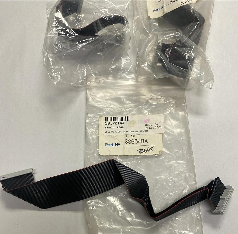 MARKEM,33654BA,CABLE RIBBON LOT OF 3 NOS