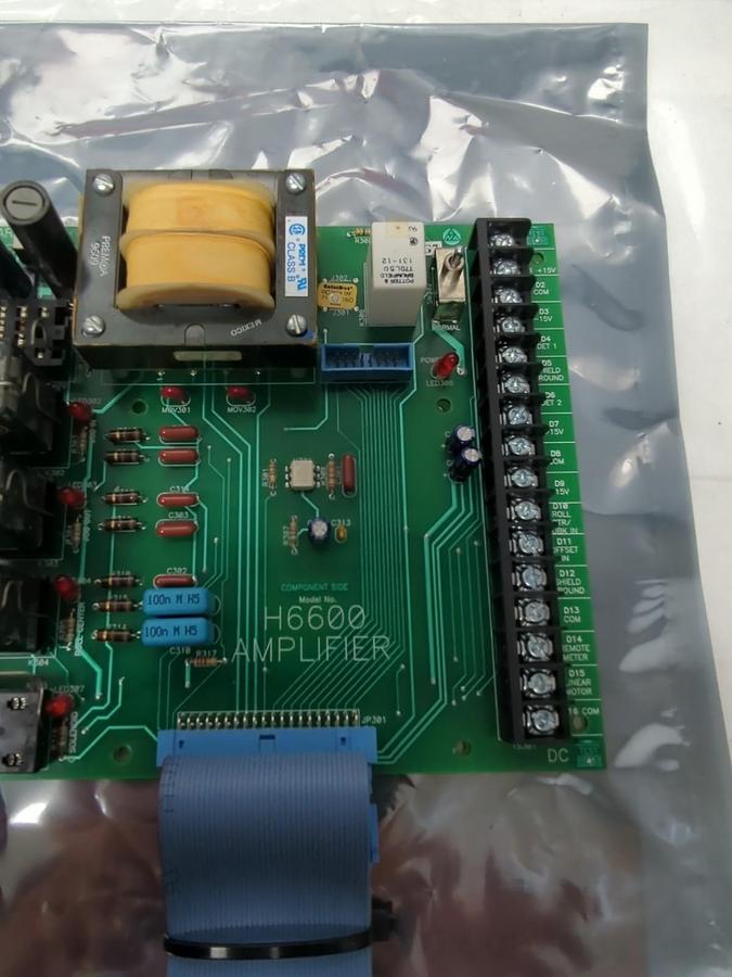 Used NORTH AMERICAN,MODEL H6600,AMPLIFIER I/O BOARD PRE-OWNED