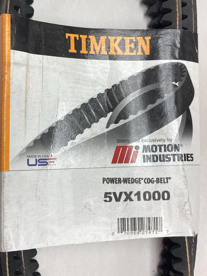 Timken,5VX1000,Power-Wedge Cog-Belt