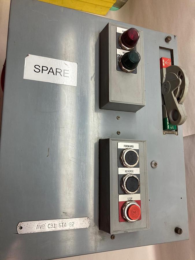 Used Allen-Bradley,2106B,Size 1 MCC 20 Inch Reversing Starter Feeder Bucket