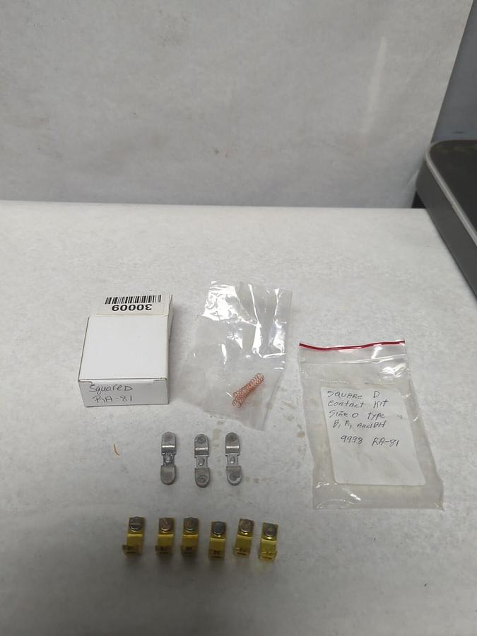 SQUARE D,RA-81,SIZE 0 TYPE B-R 7 BH CONTACT KIT NOS