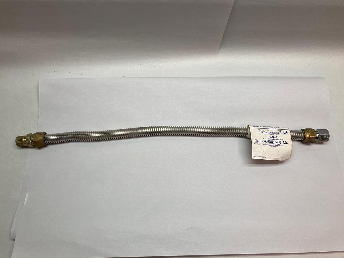 Dormont,Model 30 1650,Stainless Steel Gas Connector 1/2 Inch ID