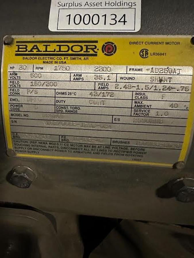 Refurbished Baldor AD259AT
