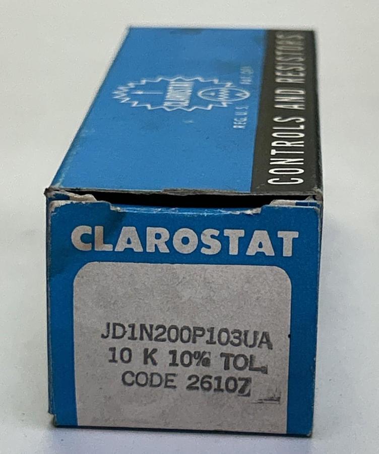 CLAROSTAT,JD1N200P103UA,POTENTIOMETER NOS