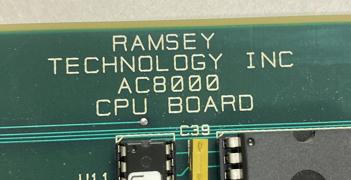 Used RAMSEY TECHNOLOGY,AC8000,DISTRIBUTION BOARD
