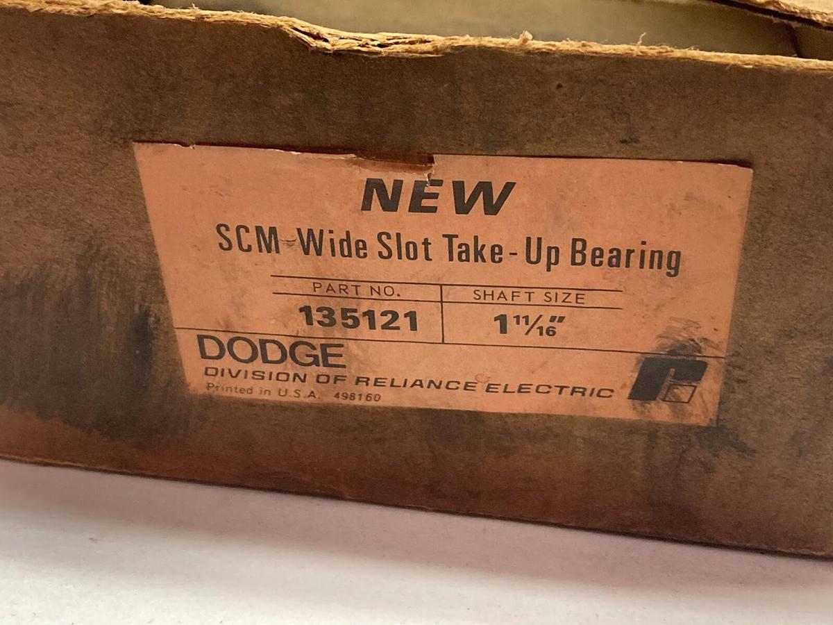 Dodge,135121,SCM Wide Slot Take-Up Bearing 1-11/16 Inch