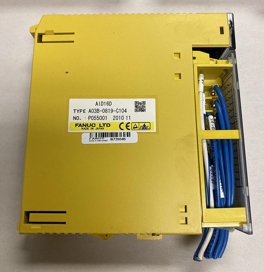 Used FANUC,A03B-0819-C104,Input Module Lot Of 3
