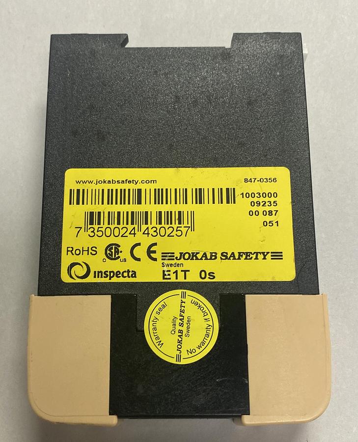 Used JOKAB,E1T,SAFETY EXPANSION RELAY