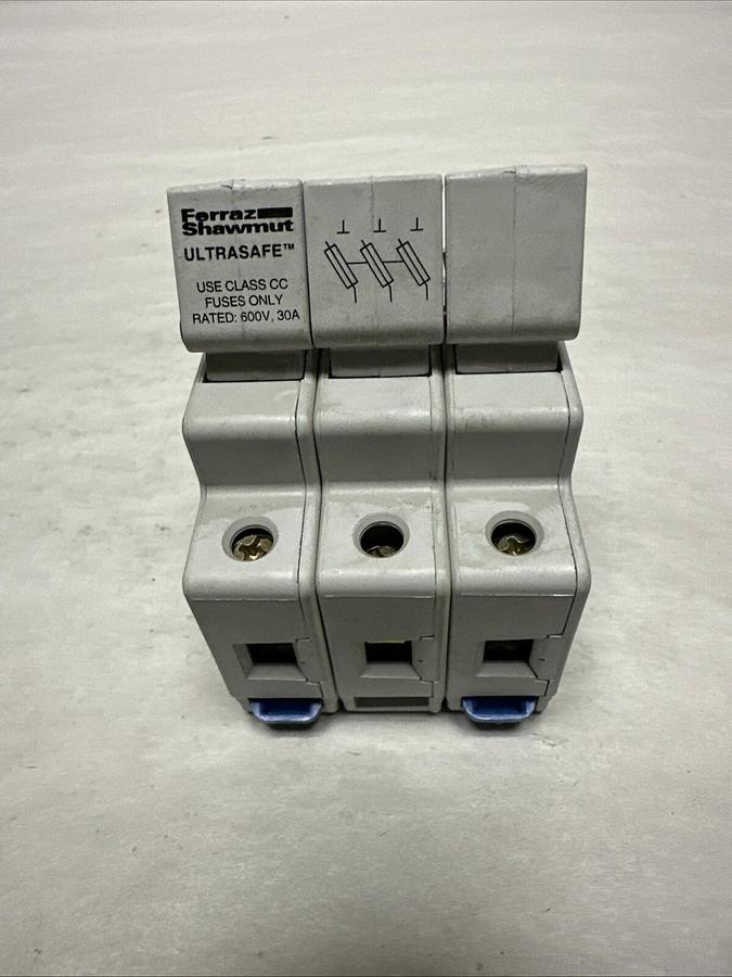 Ferraz-Shawmut,USCC3,Fuse Holder 600V 30Amp 3 Pole