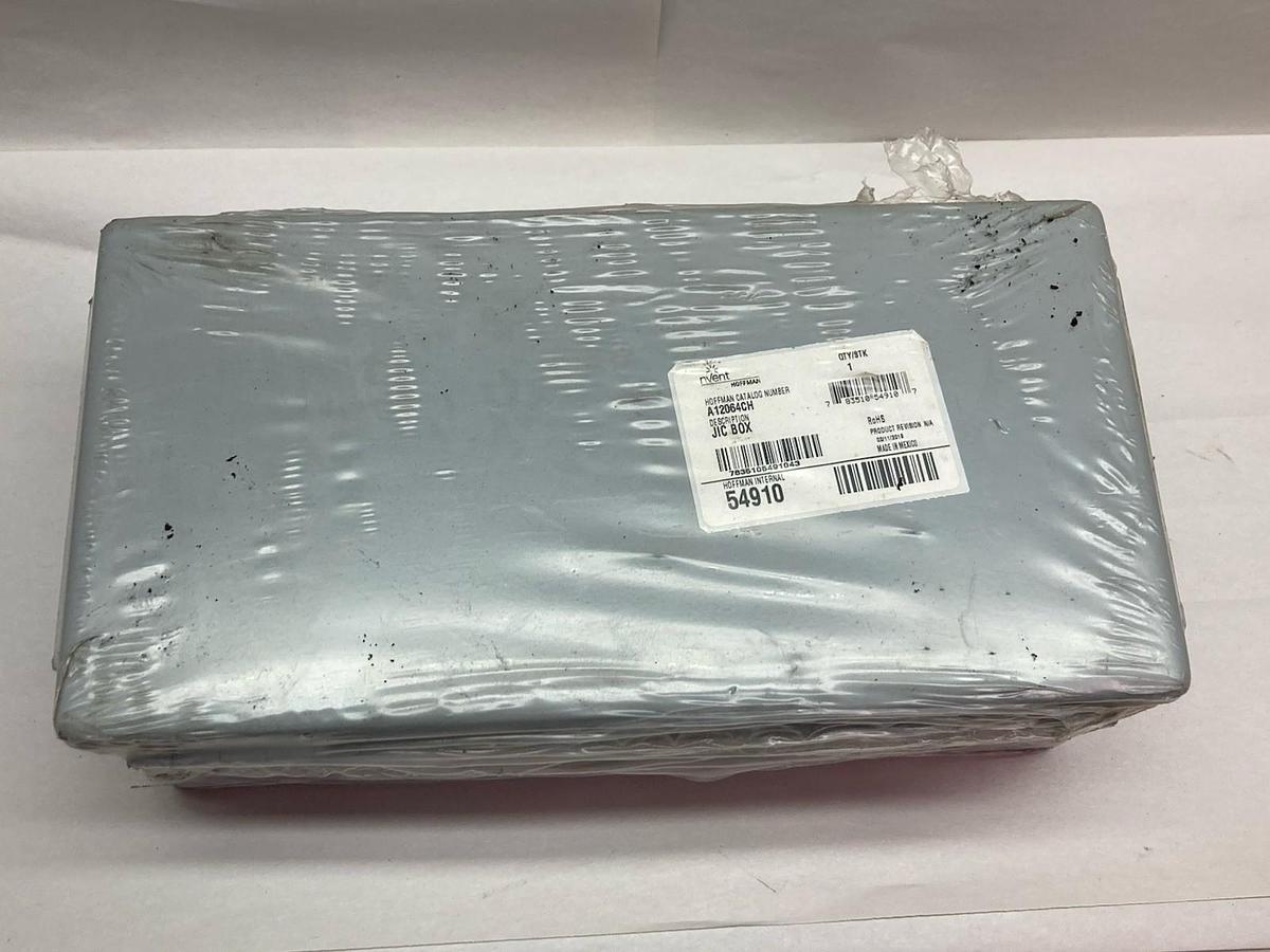 Used Hoffman,A12064CH,Hinged Cutout Box Enclosure