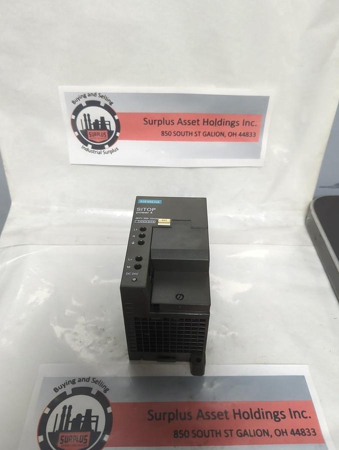 Used SIEMENS,6EP1 332-1SH22,SITOP POWER SUPPLY 4A PRE-OWNED
