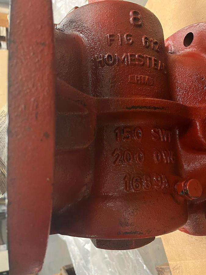 HOMESTEAD,612-8,FIGURE 612 PLUG VALVE 8" 200 OWG