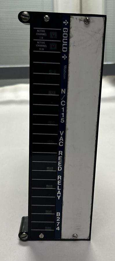 Used MODICON,AS-B274-001,RELAY OUTPUT BOARD