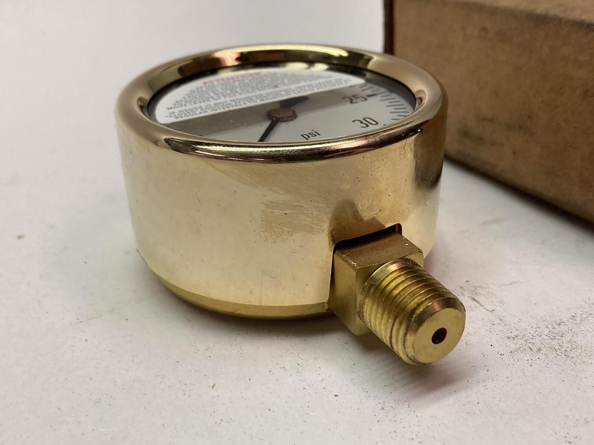 Wika,1/4 Inch NPT 0-30 PSI,Pressure Gauge