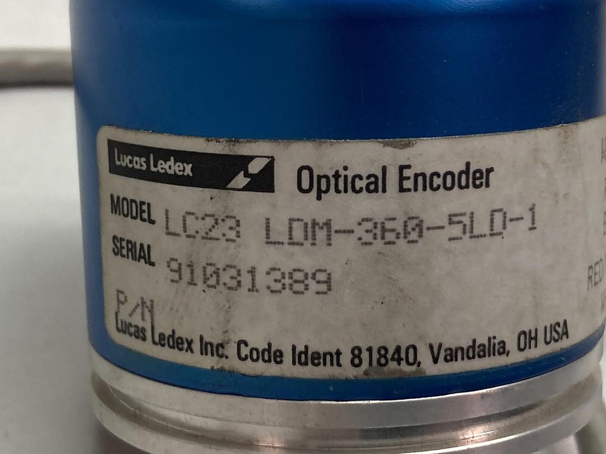 Used Datametrics,LC23 LDM-360-5LD-1,Trump Ross Encoder