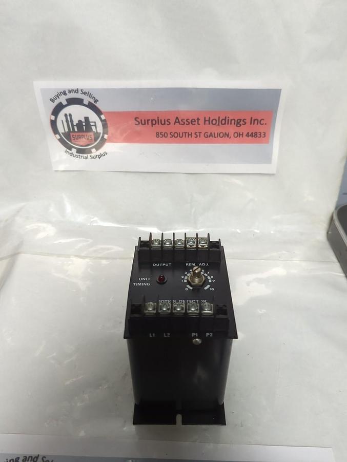 Used ISSC KANSON,1260-1-M-C,MOTION DETECTOR .5-500 SEC PRE-OWNED