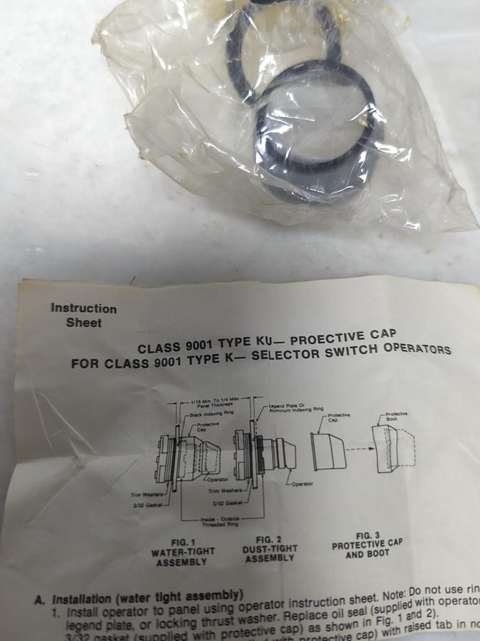 SQUARE D,9001 KU,PROTECTIVE CAP 2 NOS