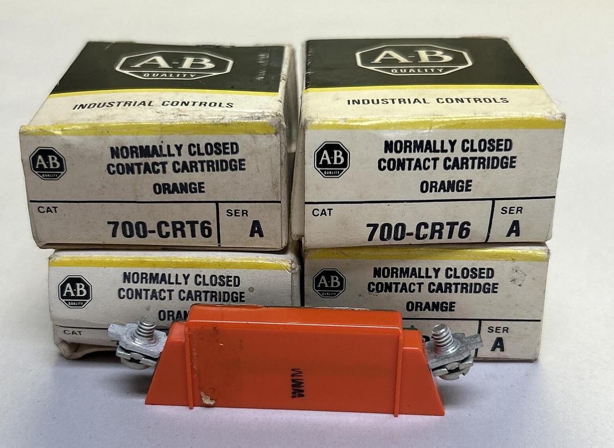 ALLEN BRADLEY,700-CRT6,CONTACT CARTRIDGE LOT OF 4 NOS