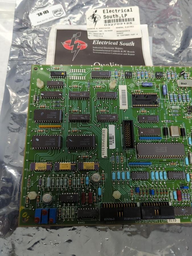 Used GE,DS3800HI0HIE-6BA03,CIRCUIT BOARD PRE-OWNED