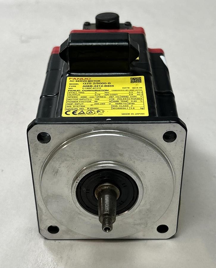 FANUC,A06B-2212-B605,AC SERVO MOTOR NOS