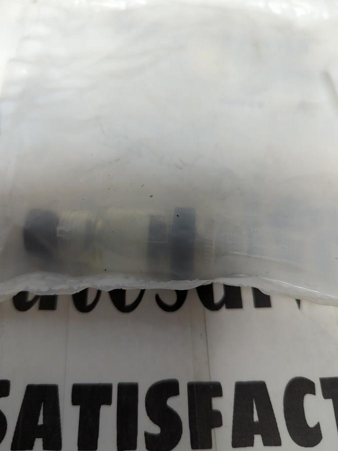 Used PEPPERL+FUCHS,V1S-G  117119,4-PIN STRAIGHT MALE EXTENSION CONNECTORS LOT OF 2