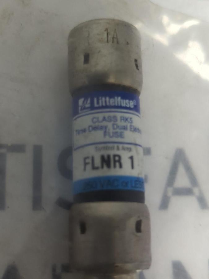 LITTELFUSE,FLNR-1,CLASS RK5 FUSE 1 AMP LOT OF 2 NOS
