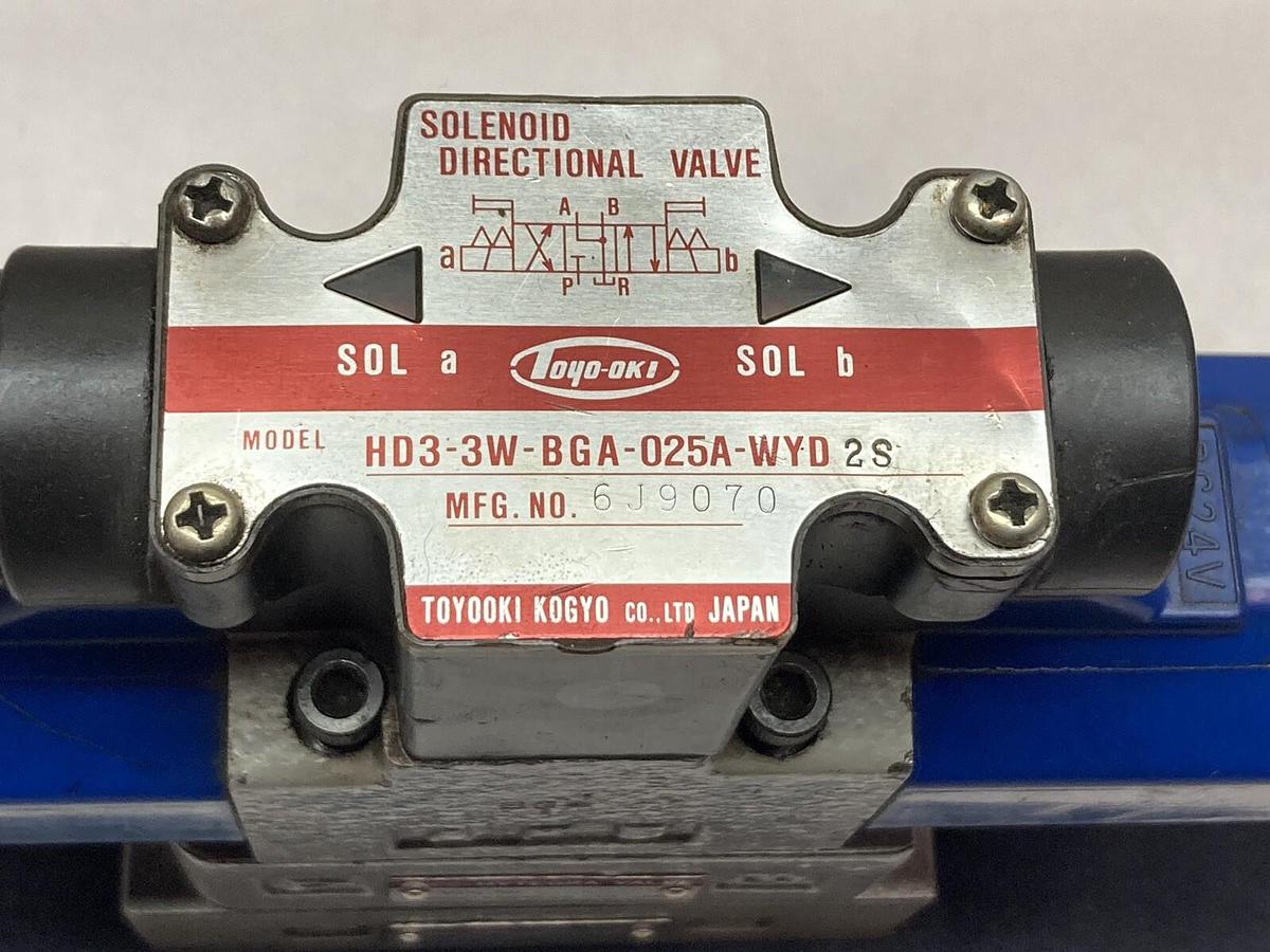 Tokyo Keiki,HD3-3W-BGA-025A-WYD2S,Directional Hytegra Valve