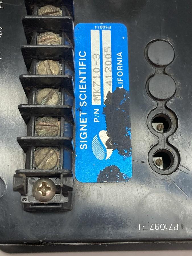 Used Signet,MK710-3,PH Controller