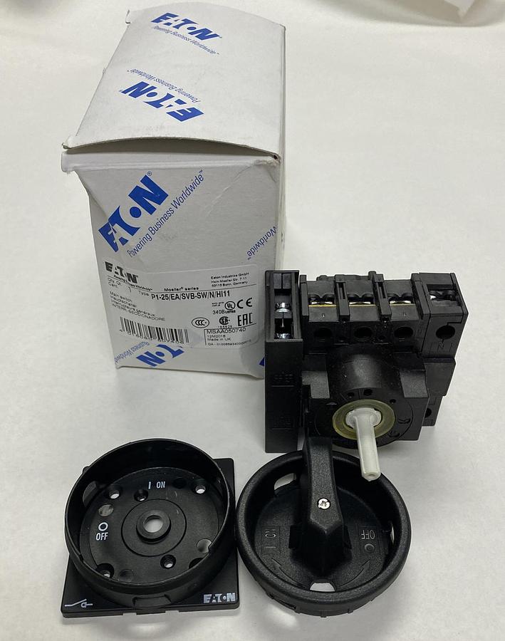 Used EATON,P1-25/EA/SVB-SW,MAIN SWITCH NEW