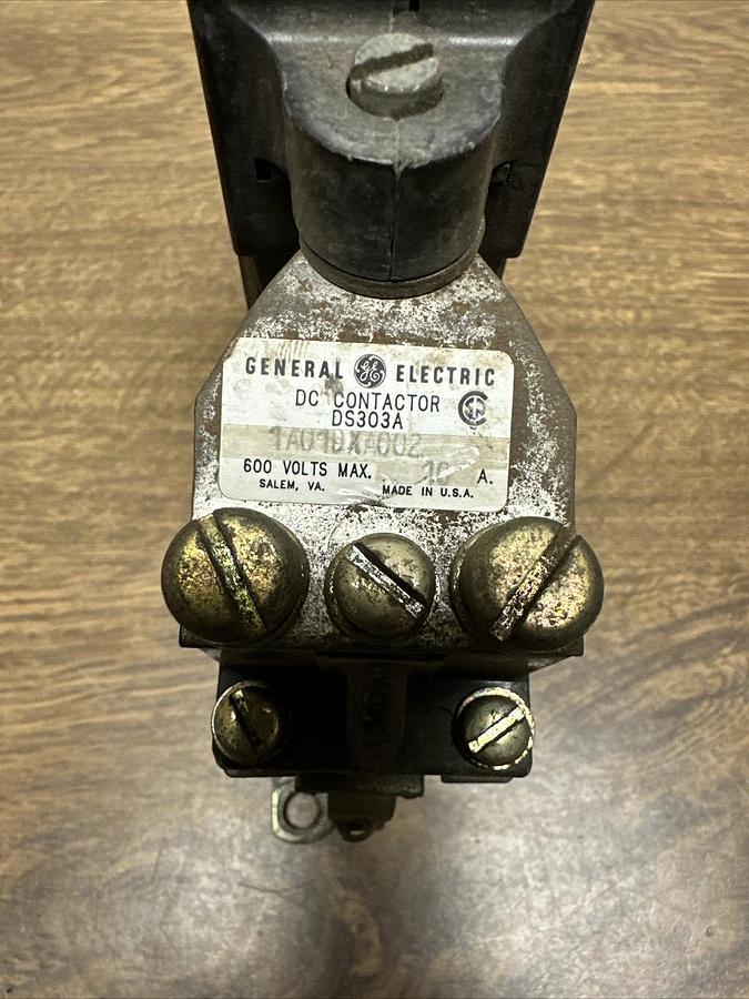 Used GE,1A01DXA002,DC Contactor DS303A