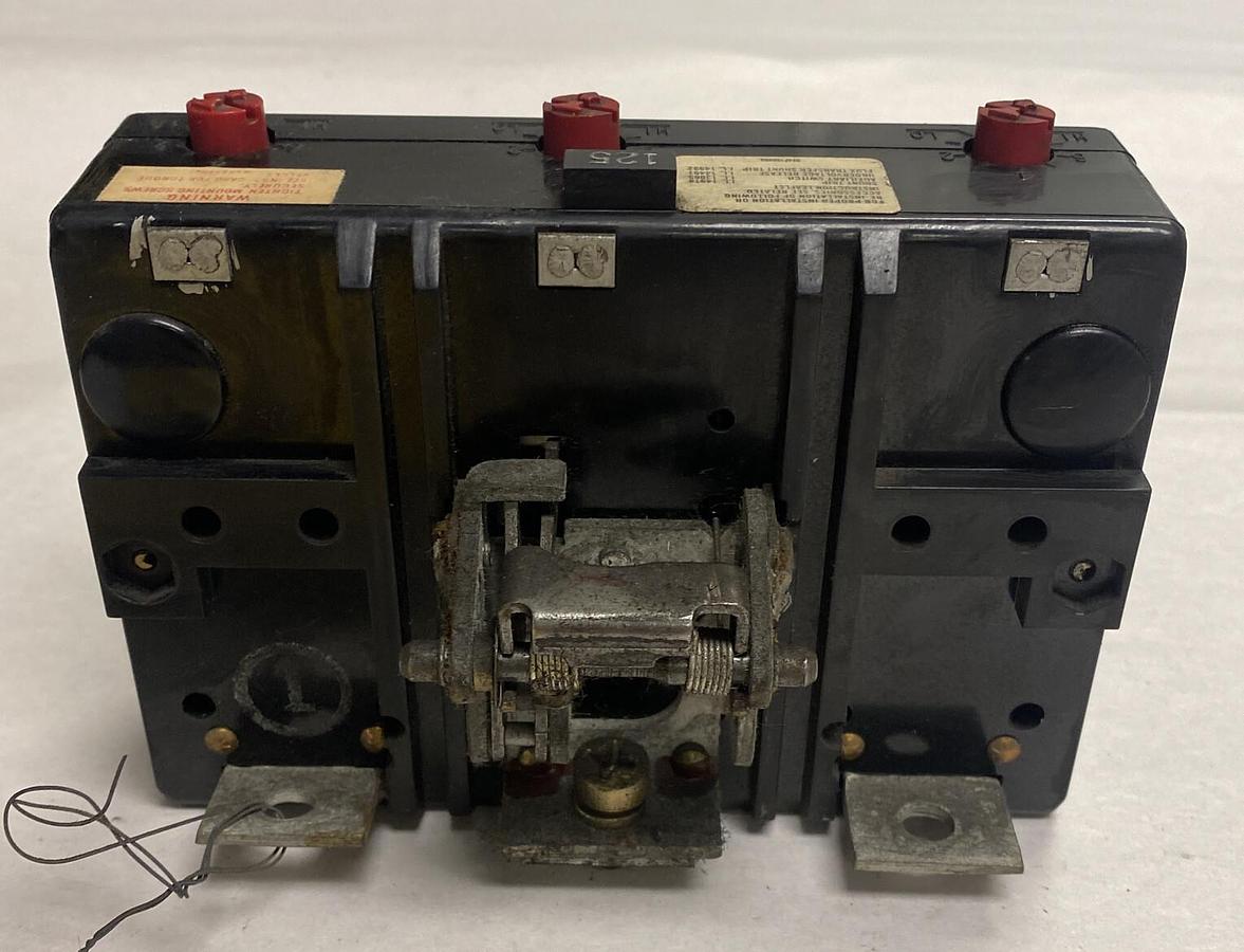 Westinghouse,HKA2125T,Trip Unit 2 Pole 125 Amp NOS
