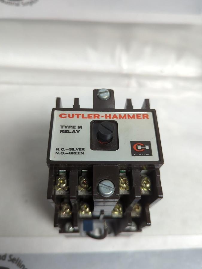 Used CUTLER-HAMMER,D26MD,TYPE M RELAY PRE-OWNED