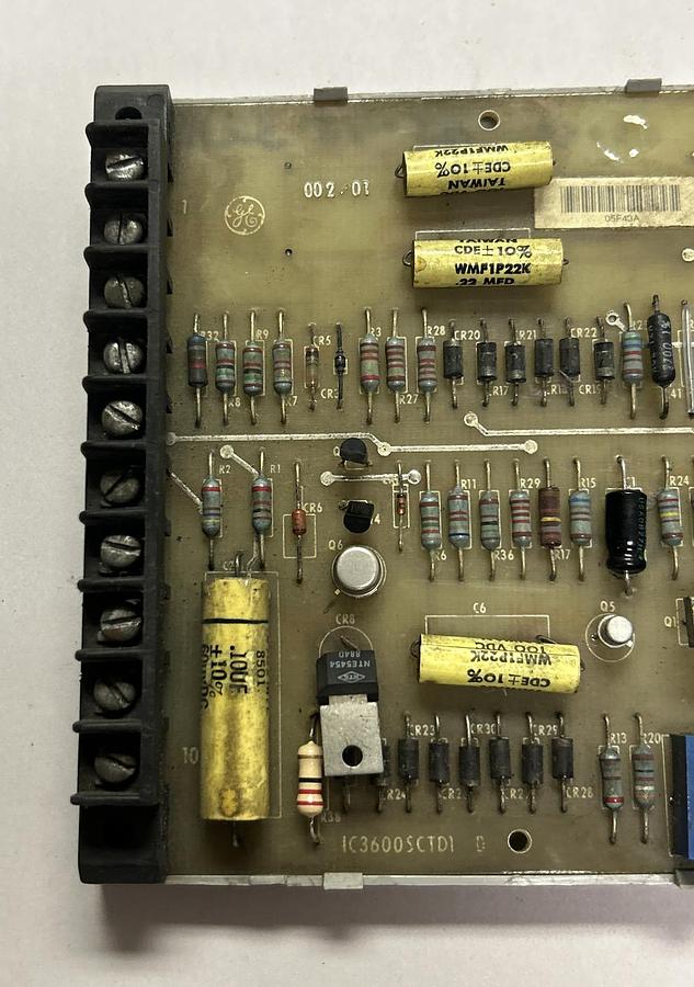 Used GENERAL ELECTRIC,IC3600SCTD1,COUNTER TORQ BOARD