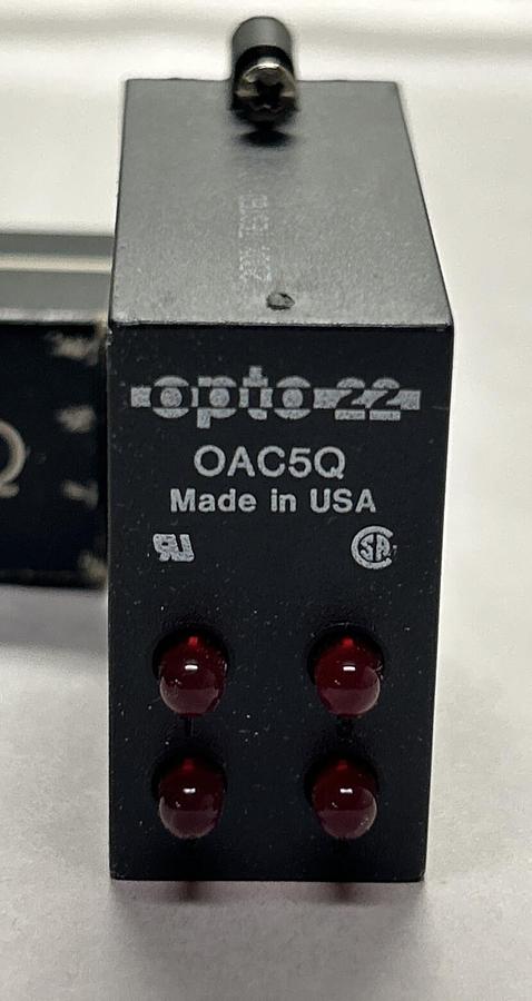 Used OPTO 22,OAC5Q,DC RELAY INPUT MODULE NEW