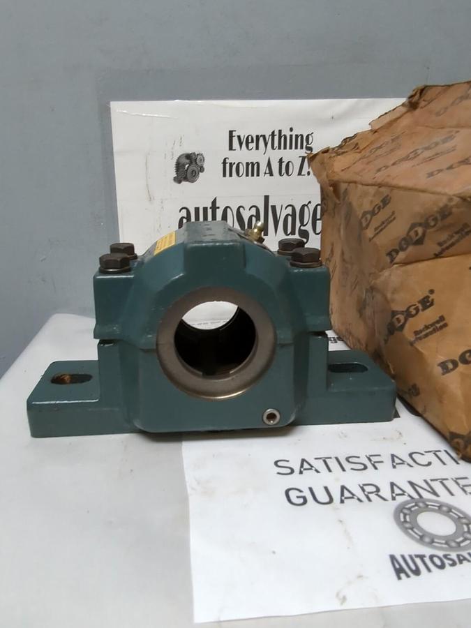DODGE,043995,HS2USAF509 SPLIT PILLOW BLOCK BEARING HOUSING 1-7/16 INCH BORE NOS