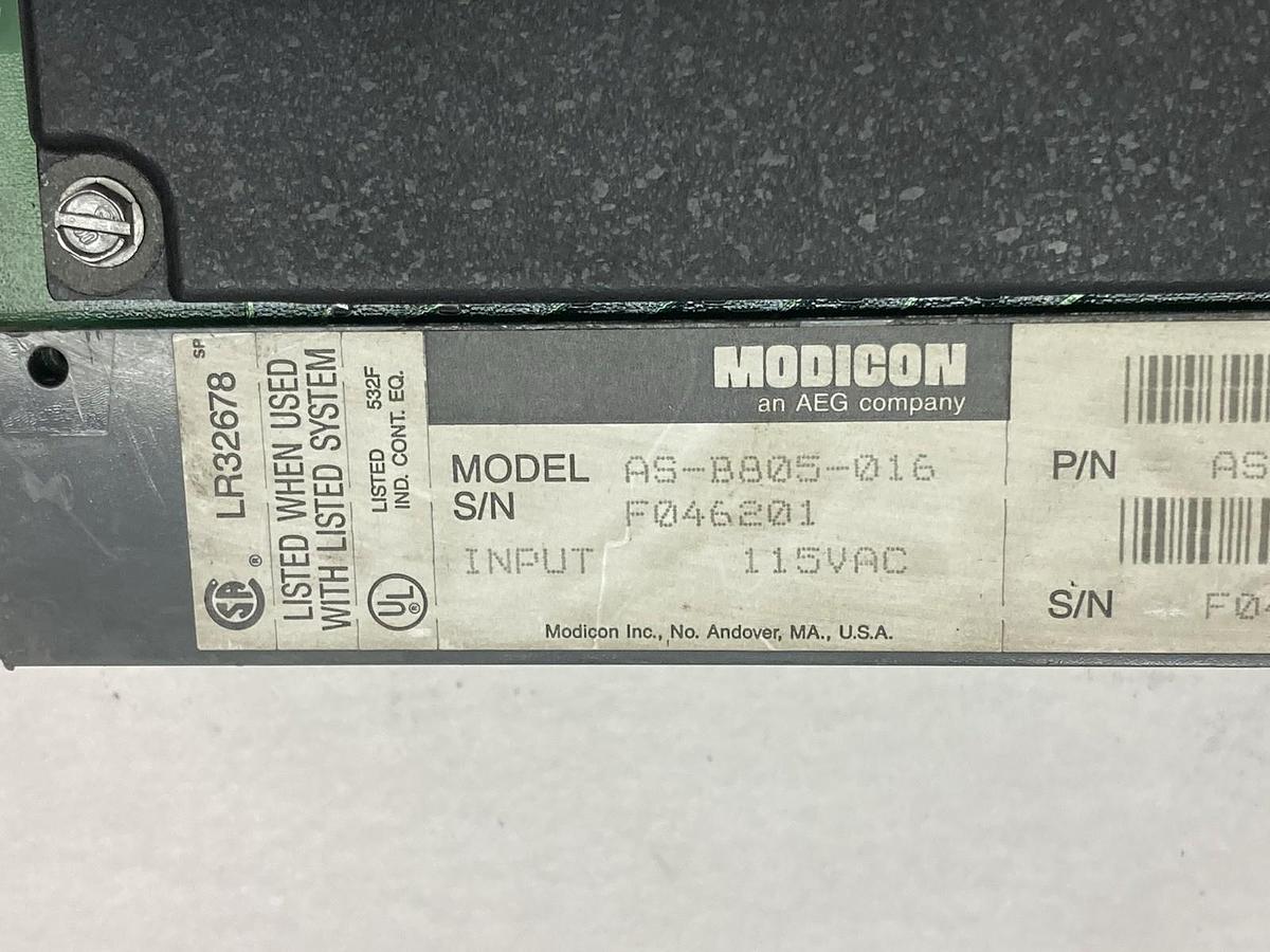 Used AEG Modicon,B805-016,Analogue Input Module 115 VAC