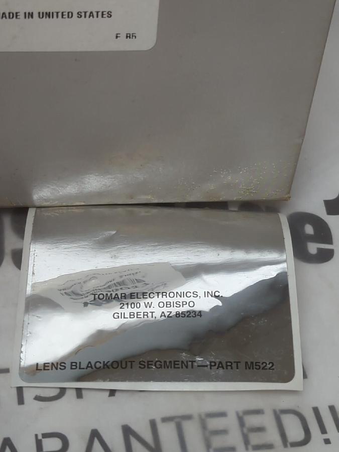 YALE TOMAR ,470S-1280,AMBER STROBE LIGHT 12-80VDC NOS