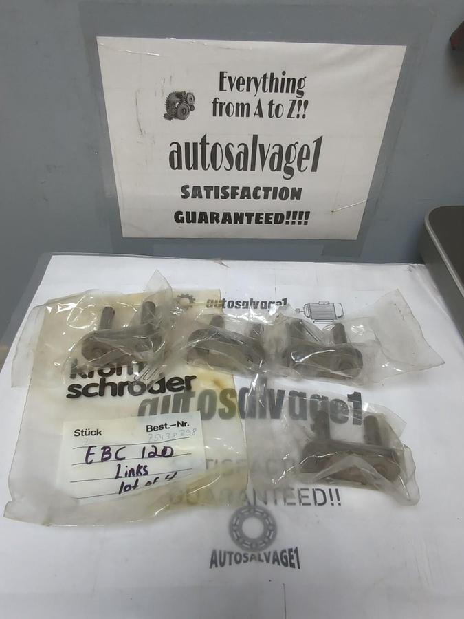 EBC,120,ROLLER CHAIN LINK LOT OF 4 NEW
