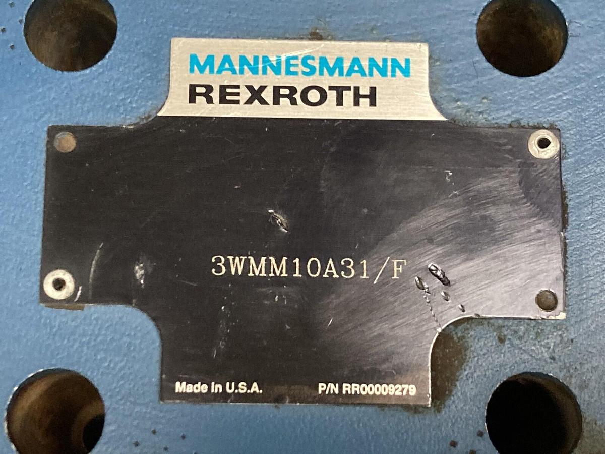 Used Rexroth,3WMM10A31/F,Hydraulic Directional Control Valve