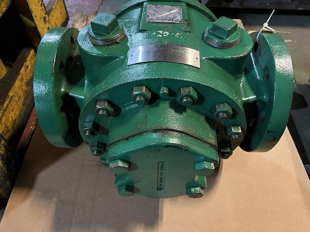 Used WORTHINGTON,4GRWM1,ROTARY GEAR PUMP 4 INCH