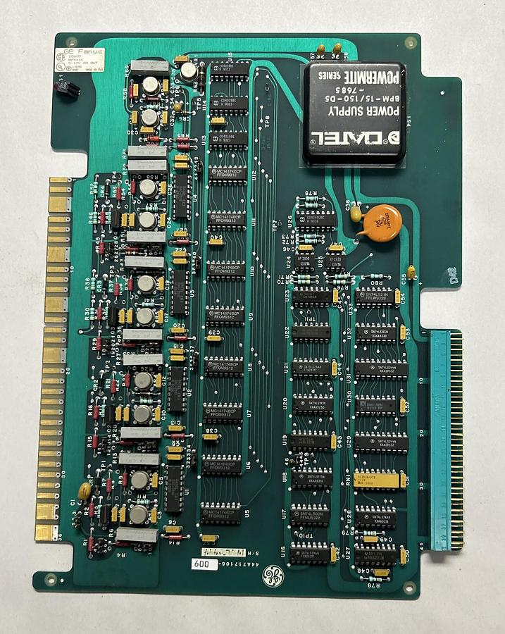 Used GE FANUC,IC600BF941K,ANALOG OUTPUT CARD
