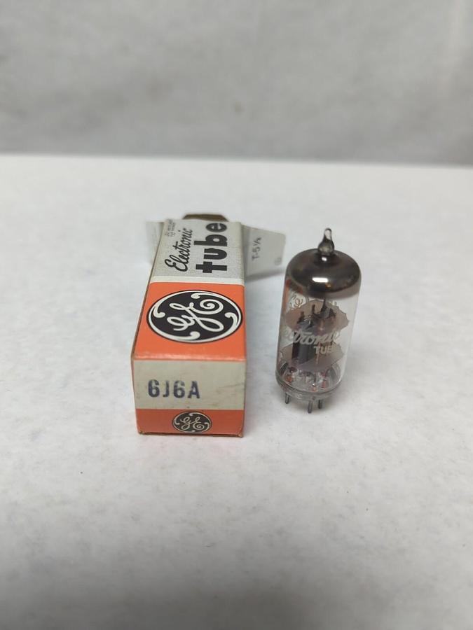 GENERAL ELECTRIC,6J6A,ELECTRONIC TUBE NOS