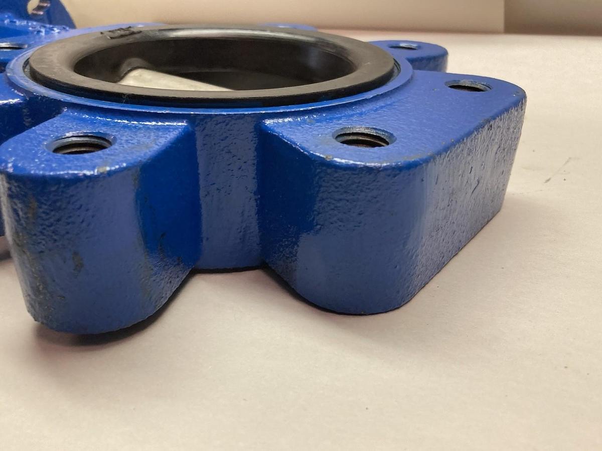 Used ABZ Valve & Controls,A0104936,5" Butterfly Valve 200 PSI Cast Iron