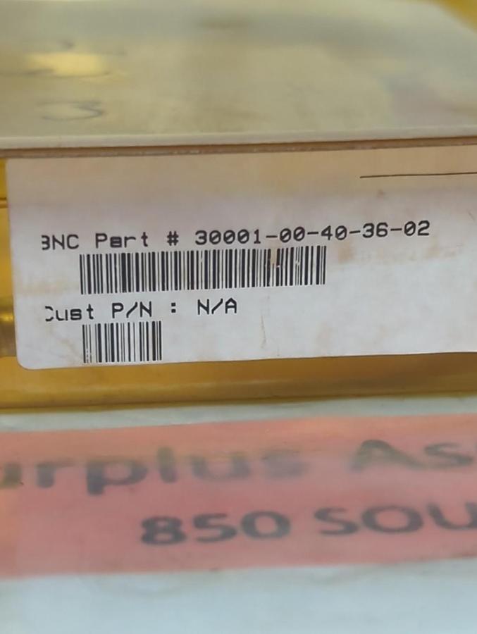 BENTLY NEVADA,3001-00-40-36-02,VIBRATION GAUGE PROXIMITY PROBE NOS