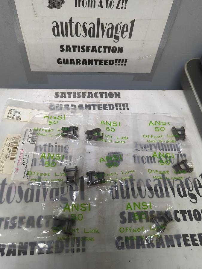 ANSI,50,OFFSET LINKS LOT OF 8 NEW