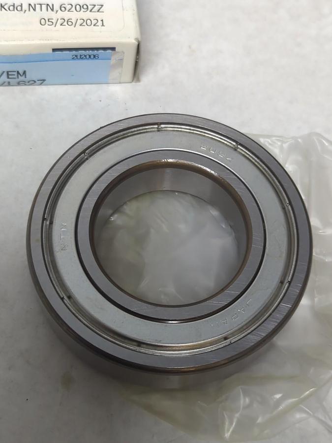 NTN,6209ZZC3/EM,DOUBLE SHIELDED BALL BEARING NOS