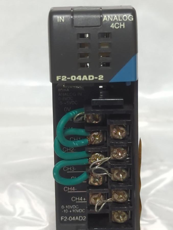 Used FACTS ENGINEERING,F2-04AD-2,ANALOG INPUT MODULE LOT OF 2 PRE-OWNED