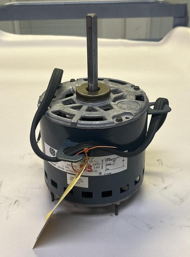 Used GE,5KCP39MGC424S,BLOWER MOTOR 1/3HP 460V 1075RPM 1PH