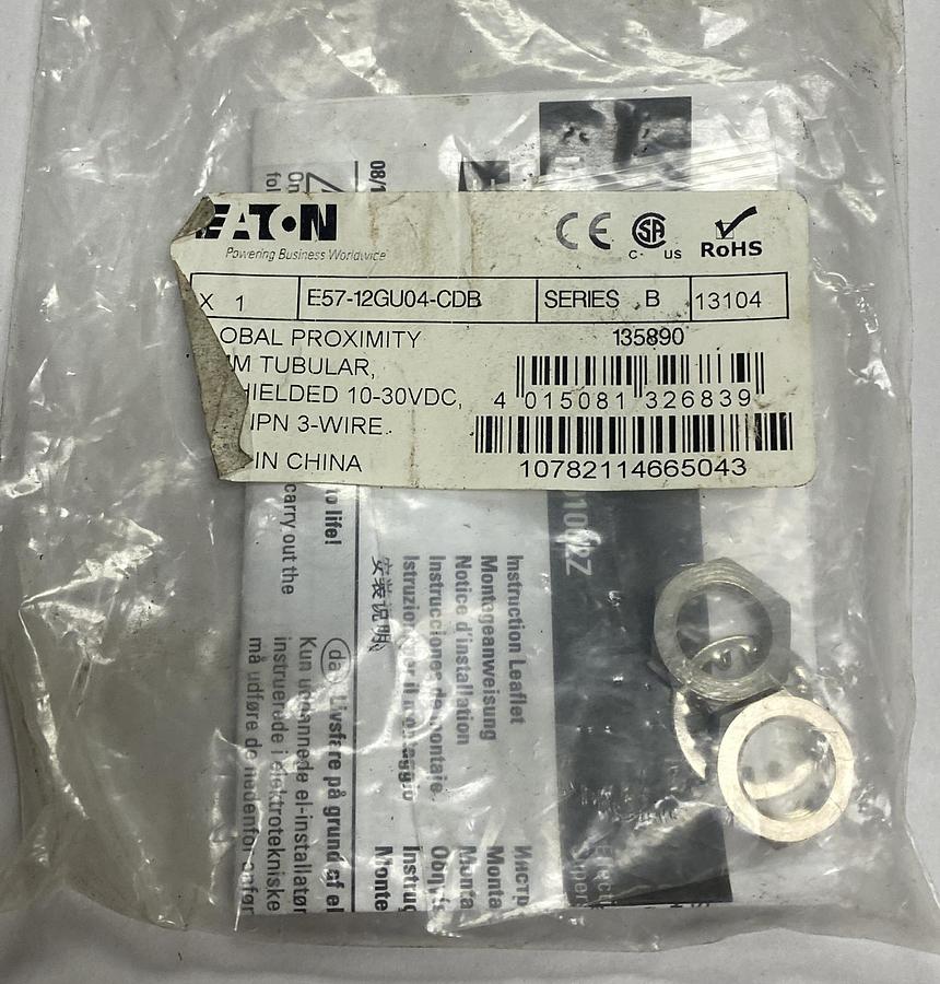 Eaton,E57-12GU04-CDB,Proximity Sensor Switch NEW