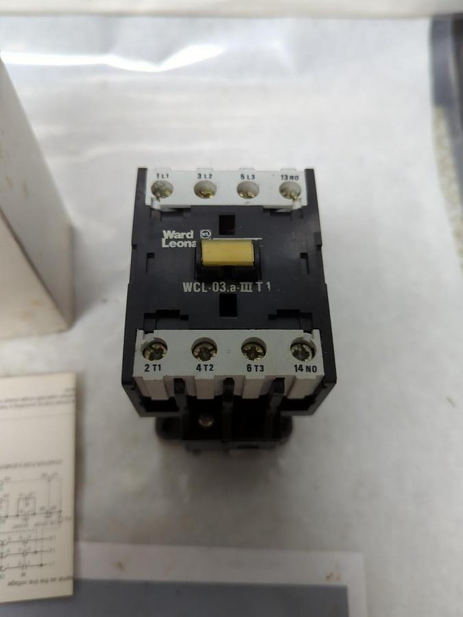 JOSLYN CLARK,CL03.2j,CONTACTOR 110V/50HZ 120V/60HZ NOS
